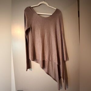 Romeo & Juliet Couture One Shoulder Knit Sweater